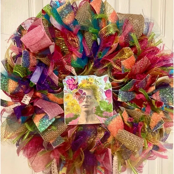 Boho designed wreath - Picture 2 of 4